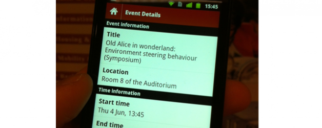 Android App: ISG*ISARC2012 Conference